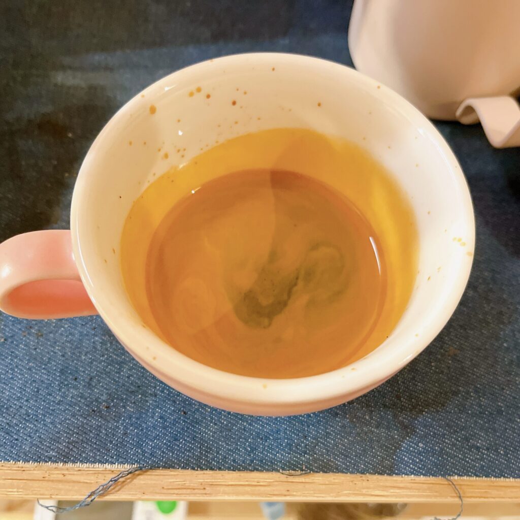 既存品 抽出後のカップ