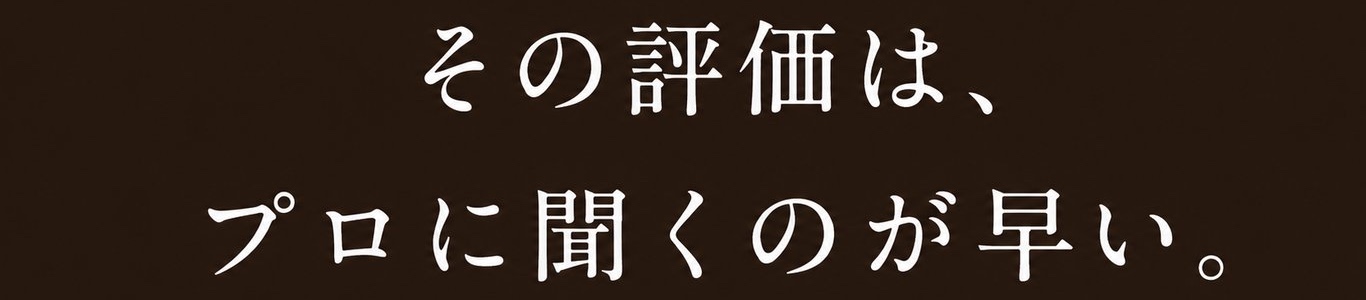その評価は、プロに聞くのが早い。